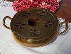 Mooie brocante koperen theelichtje, rechaud, hengsels, Antiek en Kunst, Ophalen of Verzenden