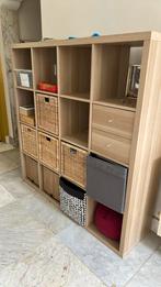 Ikea Kallax kast 4 x 4, Ophalen, Met plank(en), 100 tot 150 cm, Zo goed als nieuw