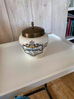 Antieke Amphora Pijptabak Pot met Deksel Keramiek Aardewerk, Antiek en Kunst, Ophalen of Verzenden