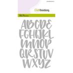 Snijmallen - Craftemotions - alfabet hoofdletters, Hobby en Vrije tijd, Kaarten | Zelf maken, Verzenden, Nieuw, Overige thema's