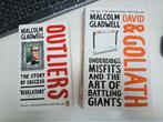 Malcolm Gladwell - Outliers & David en Goliath, Ophalen of Verzenden, Gelezen, Overige onderwerpen, Malcolm Gladwell