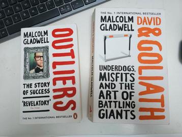 Malcolm Gladwell - Outliers & David en Goliath beschikbaar voor biedingen
