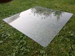 Tafelblad, glasplaat hocker loungeset, Ophalen, Gebruikt, Overige materialen, Hocker
