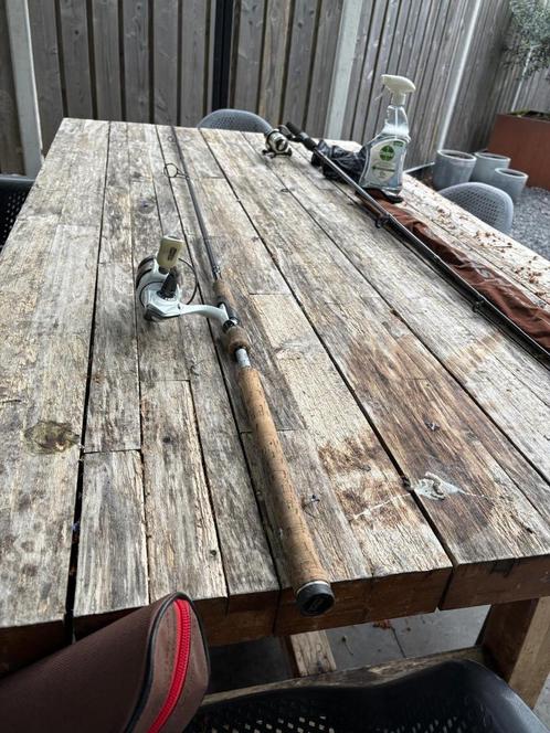 Abu Garcia spinhengel met molen (koopje!), Watersport en Boten, Hengelsport | Roofvissen, Gebruikt, Molen, Ophalen