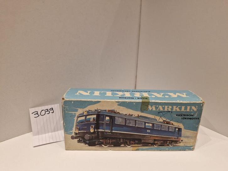 Märklin 3039.1 e-loc, nummer E 10 238 DB, 1965, OVP, Hobby en Vrije tijd, Modeltreinen | H0, Gebruikt, Locomotief, Wisselstroom