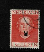 Bijzondere Perfin of pons "R" in 534 1 Gld. Juliana En Face, Postzegels en Munten, Postzegels | Nederland, Verzenden, Na 1940