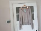 René van der wijck beige-grijze trui, xl, Ophalen of Verzenden, Nieuw, Beige
