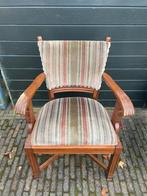 Vintage Stoel uit de Jaren 50, Huis en Inrichting, Stoelen, Gebruikt, Bruin, Ophalen of Verzenden, Eén