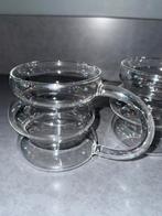 2 theeglazen, Glas of Glazen, Nieuw, Ophalen of Verzenden, Glas