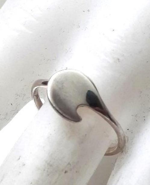 Mooie zilveren modernist ring 925 (7810-58), Sieraden, Tassen en Uiterlijk, Ringen, Zo goed als nieuw, Dame, 19 tot 20, Zilver