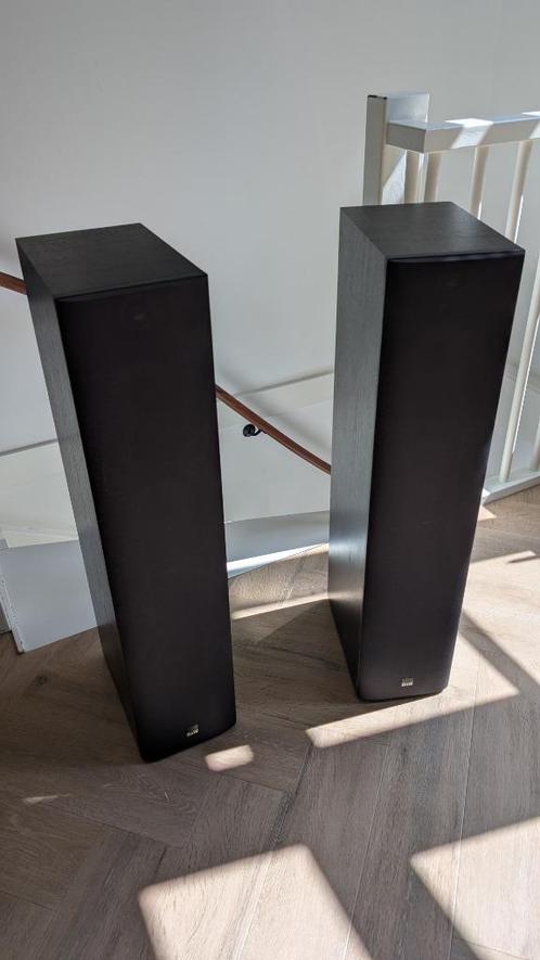 B&W 684 Black Ash (Bowers & Wilkins), Audio, Tv en Foto, Luidsprekers, Gebruikt, Front, Rear of Stereo speakers, 60 tot 120 watt