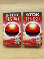 TDK HS180 VHS Banden - Nieuw!, Alle leeftijden, Ophalen, Nieuw in verpakking, Overige genres