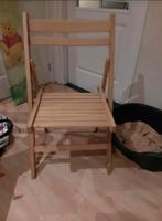 Houten stoel - inklapbaar, Huis en Inrichting, Stoelen, Ophalen