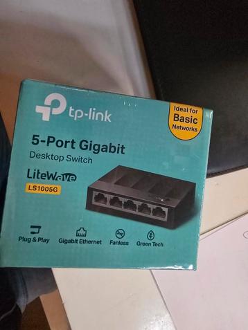 TP-Link 5-Poorts Gigabit Switch beschikbaar voor biedingen
