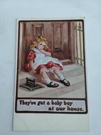 THEY'VE  GOT A BABY BOY. AT OUR HOUSE, Ophalen of Verzenden, Voor 1920, Kinderen
