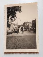 Oude foto Straatbeeld Utrecht Droste reclame op gevel 1940, Ophalen of Verzenden, Voor 1940, Zo goed als nieuw, Foto