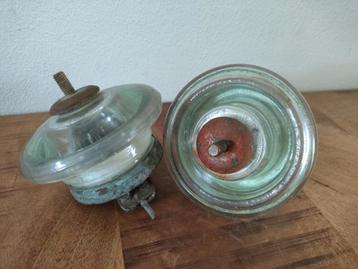 Glaskapisolatoren antiek beschikbaar voor biedingen