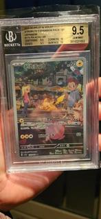 Pikachu van 151 japanse bgs 9.5, Ophalen of Verzenden, Nieuw, Losse kaart
