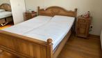 2 persoonsbed, Huis en Inrichting, Slaapkamer | Bedden, 160 cm, Gebruikt, Eenpersoons, Bruin