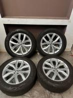 18 inch VW Tiguan velgen + Continental zomerbanden 5x112, Ophalen, 18 inch, Gebruikt, Banden en Velgen