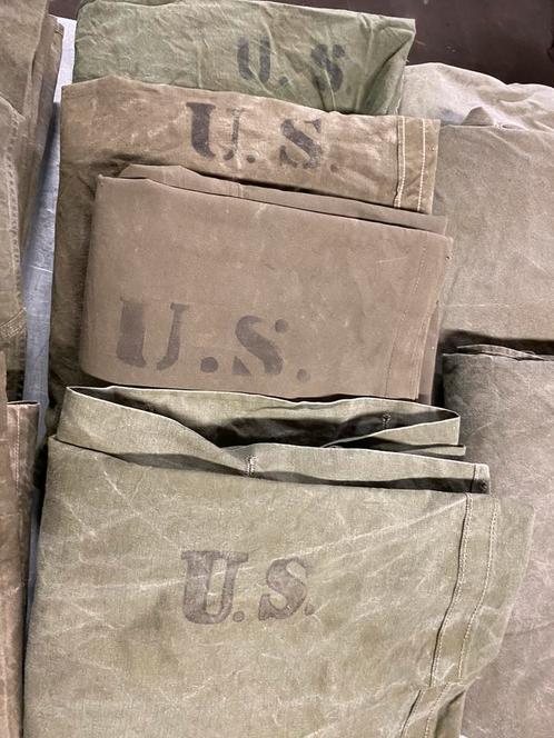 WW2 shelter halves / puptenten US, Verzamelen, Militaria | Tweede Wereldoorlog, Landmacht, Amerika, Ophalen