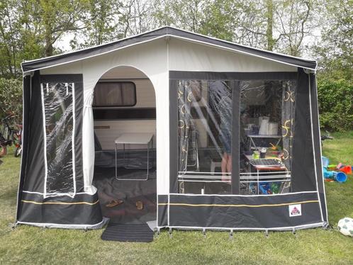 Caravan Avento 395 T Luxe (stapelbed), Caravans en Kamperen, Caravans, Particulier, tot en met 4, 500 - 750 kg, Treinzit, Avento