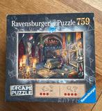 Ravensburger Escape Puzzel - 759 Stukjes, Hobby en Vrije tijd, Denksport en Puzzels, Ophalen of Verzenden, 500 t/m 1500 stukjes