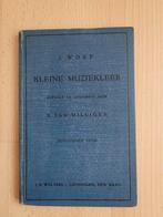 ** 1926 Boek Kleine muziekleer muziek les J. Worp, Ophalen of Verzenden, Gelezen, Algemeen