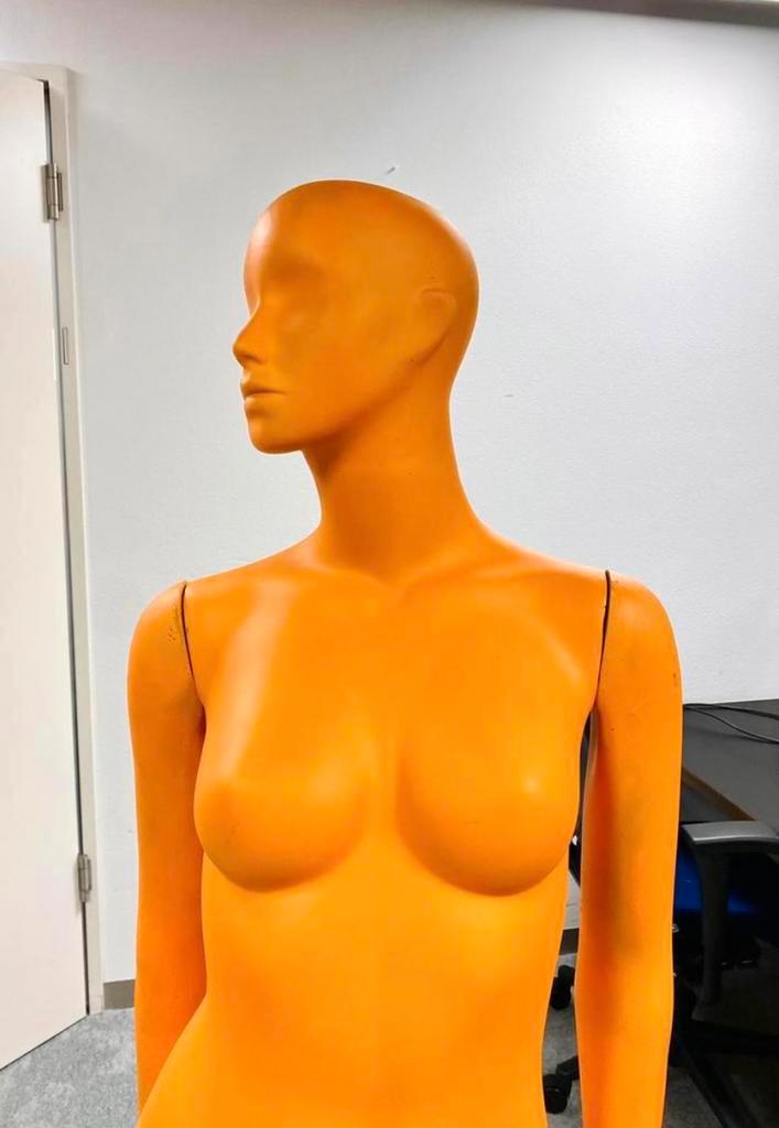 Paspop oranje vrouw, Kleding | Dames, Kledingrekken, Zo goed als nieuw, Ophalen of Verzenden