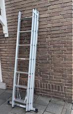 ZGAN Sencys reformladder ladder  3x7-treeds van 2m tot 4,25m, Doe-het-zelf en Verbouw, Ladders en Trappen, Ophalen, Zo goed als nieuw