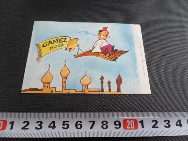 sticker tabak camel filter strip vliegend tapijt *, Verzamelen, Stickers, Zo goed als nieuw, Bedrijf of Vereniging, Ophalen