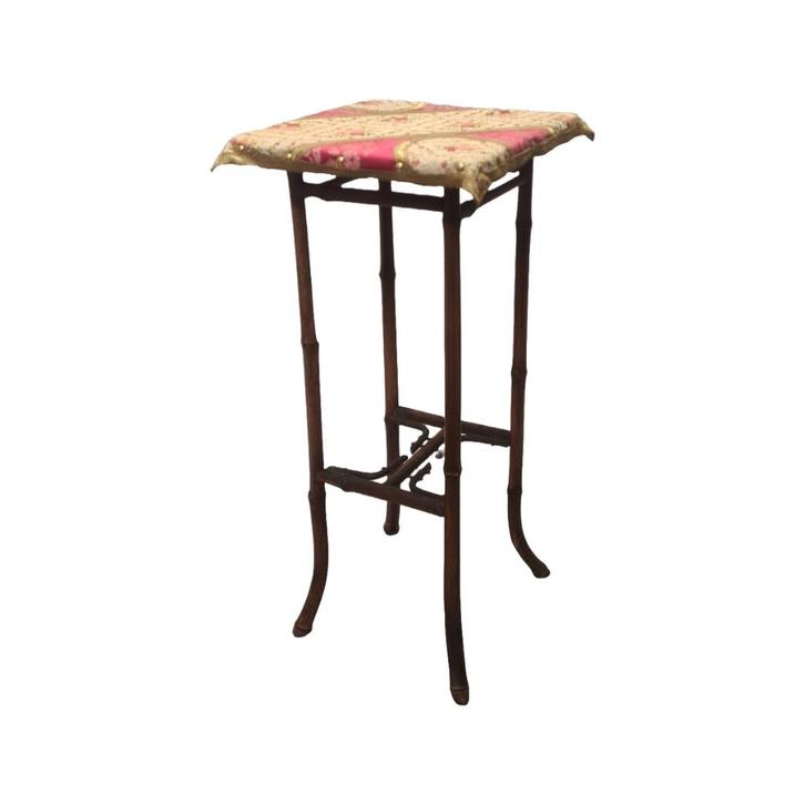 Oude Franse bamboe bloementafeltje, Antiek en Kunst, Antiek | Meubels | Tafels, Ophalen