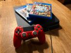 Playstation 4 met Controller en Leuke Spellen, Ophalen, Zo goed als nieuw, Met 1 controller, Original
