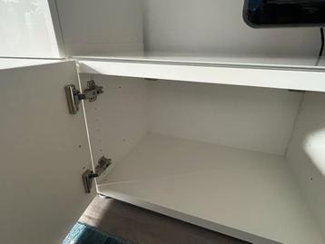 Ikea Besta TV Meubel - Hoogglans Wit - afbeelding 4