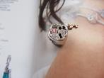 Pandora Disney Mickey mouse & Minnie mouse bedel, Verzenden, Nieuw, Zilver, Pandora
