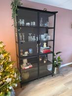 PTMD Elina Glass vitrinekast, Ophalen, 50 tot 100 cm, 150 tot 200 cm, 25 tot 50 cm