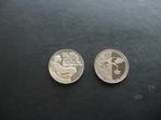 Twee herdenkingsmunten, Postzegels en Munten, Munten | Nederland, Ophalen of Verzenden, Koningin Beatrix, Euro's, Losse munt