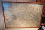 Mooi Gedetailleerde Kaart van de Provincie Antwerpen - 92x67, Ophalen of Verzenden