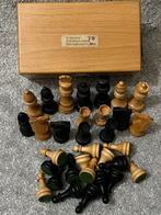 Vintage Schaakstukken Ches Staunton Koninghoogte 78, Ophalen of Verzenden, Gebruikt