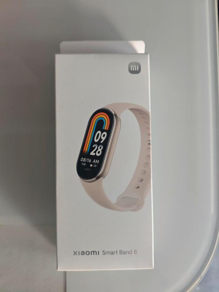 Xiaomi Smart Band 8 - Nieuw in Verpakking!, Sieraden, Tassen en Uiterlijk, Activity trackers, Nieuw, Android, Zwart, Waterdicht