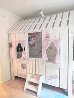 Kinder Bed / Huisje / Pipowagen, Ophalen, 85 tot 100 cm, Zo goed als nieuw, Matras