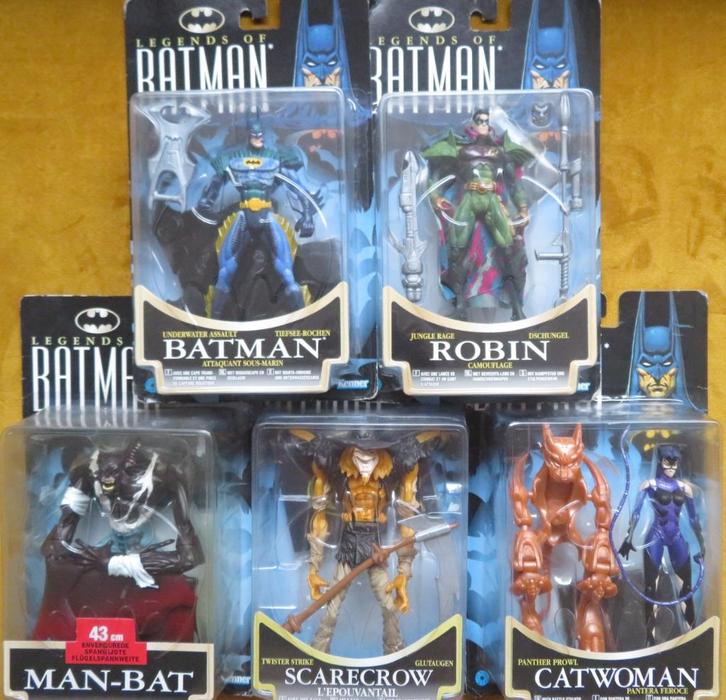 Batman Legends of Batman, 5 figures (Dark Knight) NRFB, Verzamelen, Poppetjes en Figuurtjes, Zo goed als nieuw, Ophalen of Verzenden