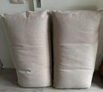 Twee beige Farlov kussens (afm 100 x 50 cm) van Ikea bank, Ophalen, Zo goed als nieuw, Beige, Rechthoekig