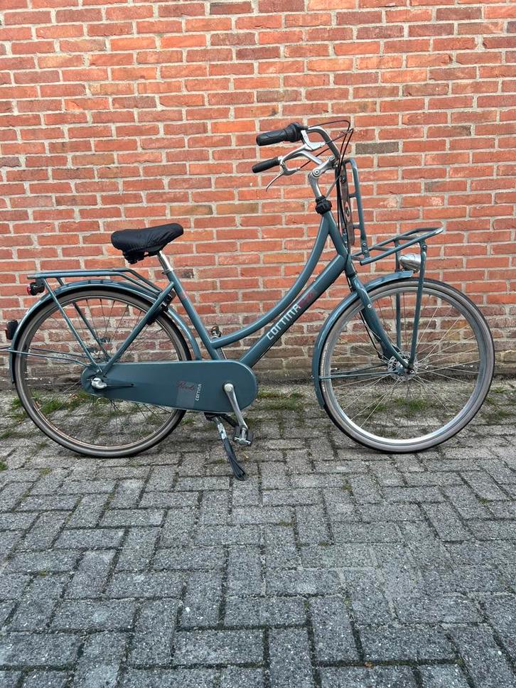 Cortina Roots transport fiets, Fietsen en Brommers, Fietsen | Dames | Damesfietsen, Gebruikt, Overige merken, Versnellingen, Ophalen