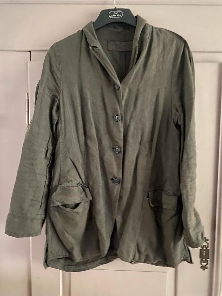 linnen jasje van Rundholz mt. S, Kleding | Dames, Jasjes, Kostuums en Pakken, Zo goed als nieuw, Jasje, Ophalen of Verzenden