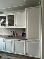 Witte keuken met inbouwapparatuur - zelf demonteren, Huis en Inrichting, Keuken | Complete keukens, Ophalen of Verzenden