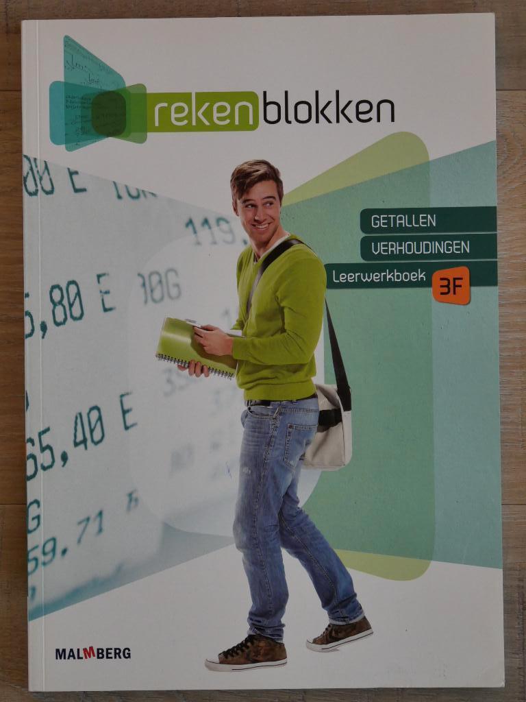 Studieboek mbo: rekenblokken – getallen verhoudingen 3F, Boeken, Ophalen of Verzenden, Beta, Zo goed als nieuw, MBO
