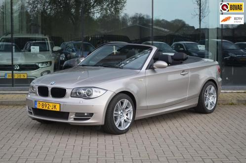 BMW 1-serie Cabrio 120i Executive | Automaat | Leder | Cruis, Auto's, BMW, Bedrijf, Te koop, 1-Serie, ABS, Airbags, Boordcomputer