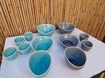 Jewel servies turquoise/grijs, Ophalen of Verzenden, Zo goed als nieuw, Aardewerk, Overige stijlen