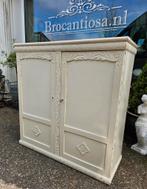 Brocante Franse kast, Ophalen of Verzenden, Gebruikt